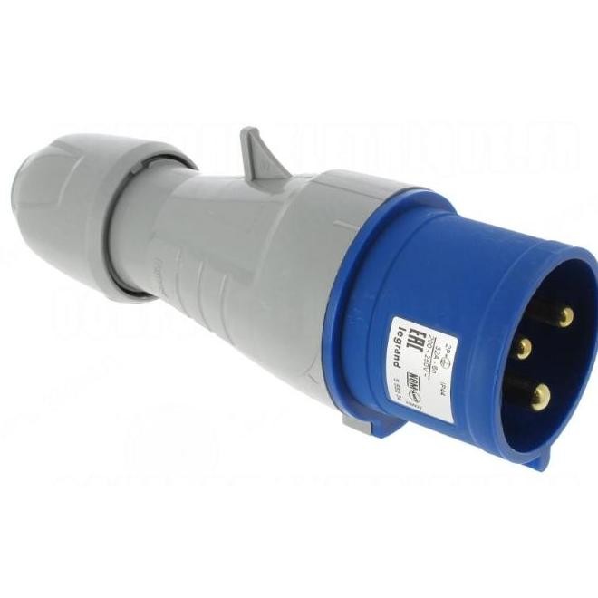 Straight Plug 3Pin 32A / Colokan 3Pin 32A 555234 Legrand RESTOCK