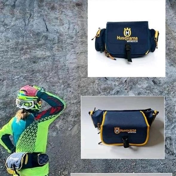 Tas Pinggang Husqvarna Tool Pack Trail Adventure Trabas Enduro Motocross Dirtbike murah