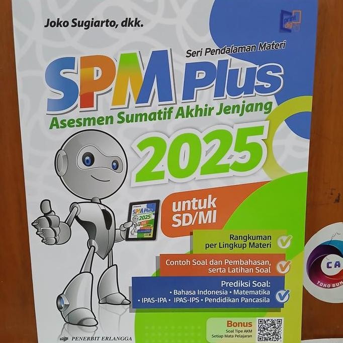 BUKU SPM PLUS SD 2025 PLUS KUNCI JAWABAN Redy 
