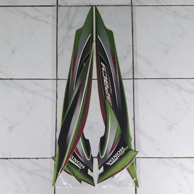 Ready  sticker body motor honda spacy 2012 hijau