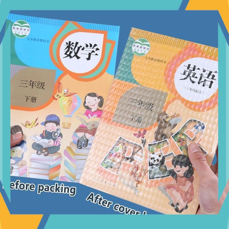 

Bisa COD 10pcs SAMPUL BUKU STIKER PVC FILM PELINDUNG BUKU TEKSTIL BURAM TAHAN AIR DENGAN PEREKAT UNTUK ALAT TULIS SEKOLAH DASAR SD AWET FGZ-10