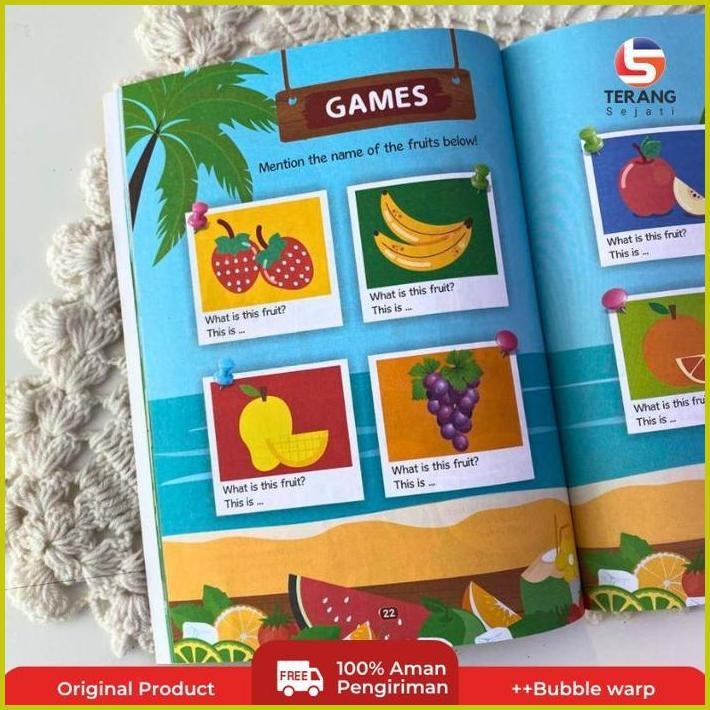 

TERANG SEJATI - BUKU ANAK - DAILY CONVERSATION FOR KIDS - BUKU BELAJAR BAHASA INGGRIS UNTUK ANAK