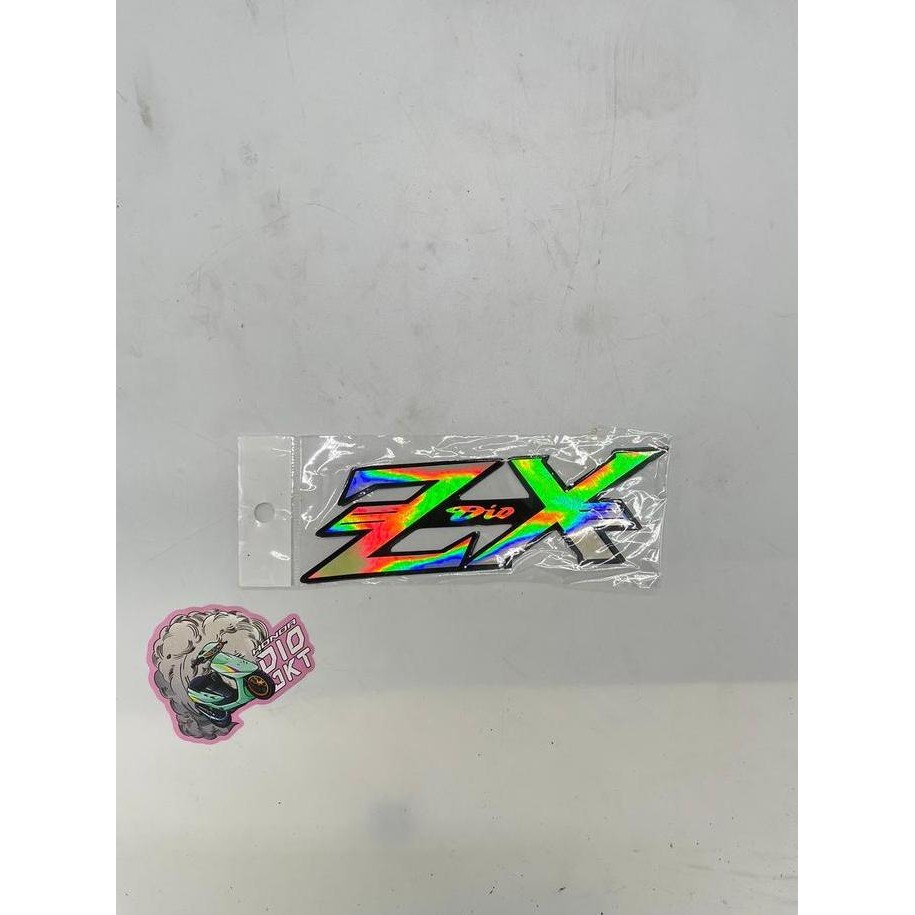 Ready !!! Emblem Honda Dio zx Rainbow