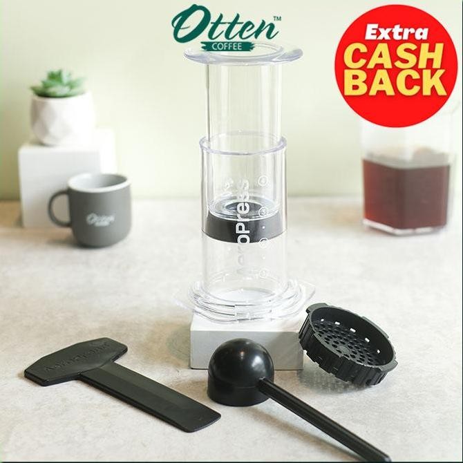 AeroPress - Clear Coffee Press - Alat Kopi Seduh Manual Press Brewer