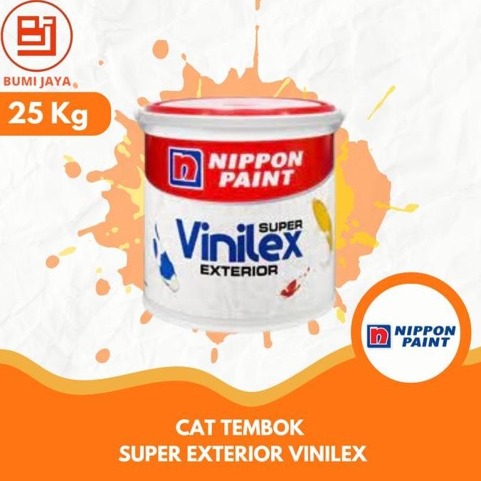 cat tembok exterior nippon paint vinilex super exterior 25 kg