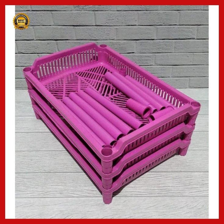 (Diskon) Sale Rak Piring Plastik Murah / Rak Display Jajanan / Rak Bumbu / Serbaguna Gas