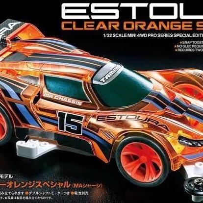 TAMIYA 95691 ESTOURA CLEAR ORANGE SPECIAL ( MA CHASSIS  )
