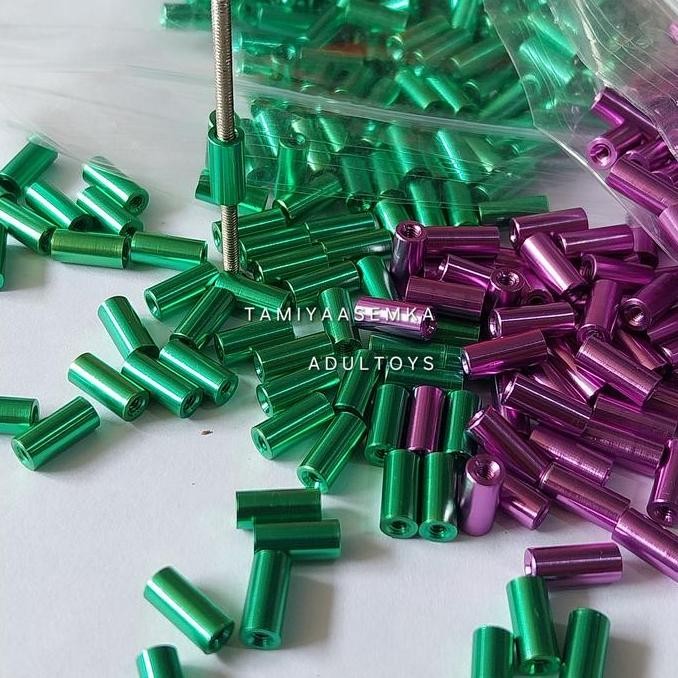 REP TAMIYA SPACER DRAT 9MM / SPASI DRAT / PEMBATAS FOR SUSPENSION 4PCS