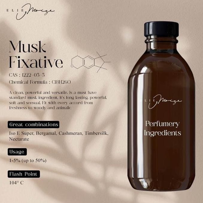 Musk Fixative - Penguat aroma parfum - Base Note Perfumery Ingredients