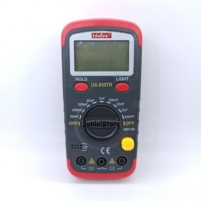 Digital Capasitor Meter Heles Ux-933Tr 933 Original