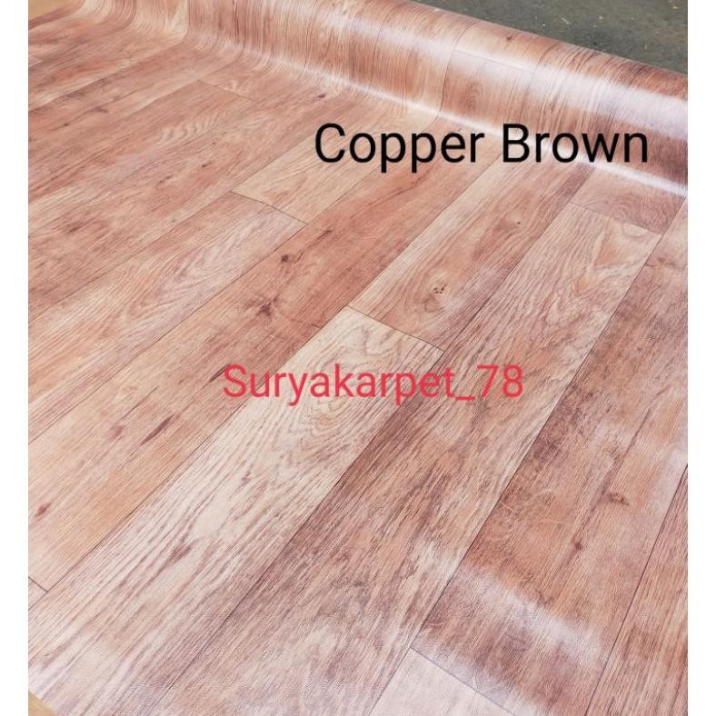 Karpet Plastik /Karpet Lantai Vinyl Plastik Tebal Import ( Korea ) Lebar 2M Tebal 0.5Mm