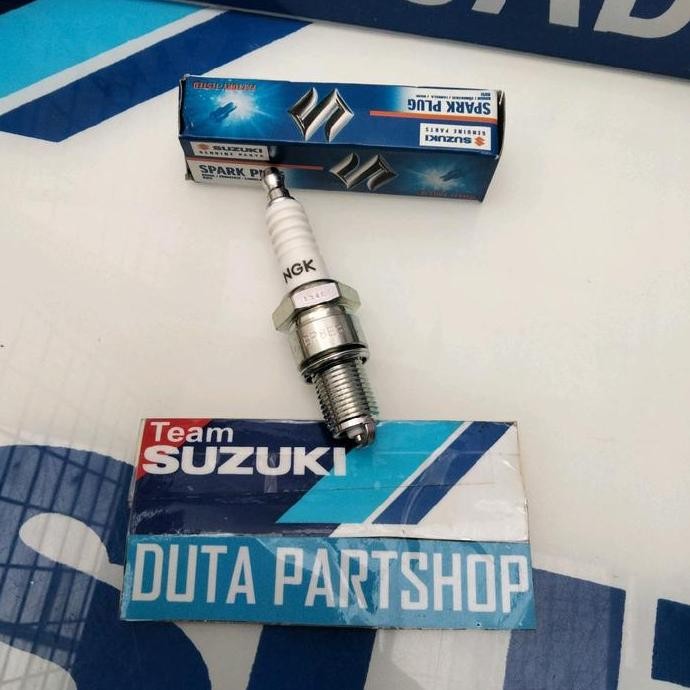 Ready  Busi motor satria 2 tak lumba hiu NGK BP8ES  ORI Suzuki Genuine Part SGP dijamin Asli
