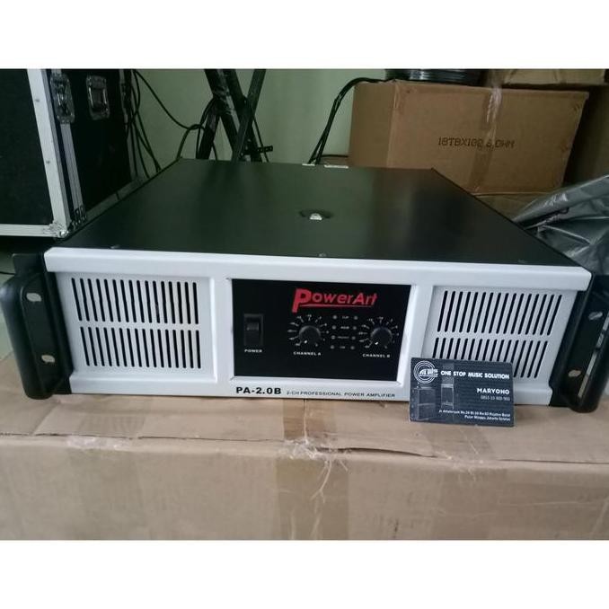 New  Power Amplifier PowerArt Power Art PA 2.0 PA 2.0B