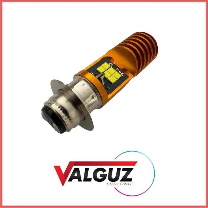 Valguz LED H6 Lampu Sorot Depan Motor Car