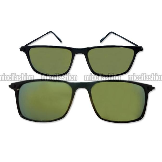Terpolarisasi Kacamata Pria Wanita Square Driver Classical Sunglasses