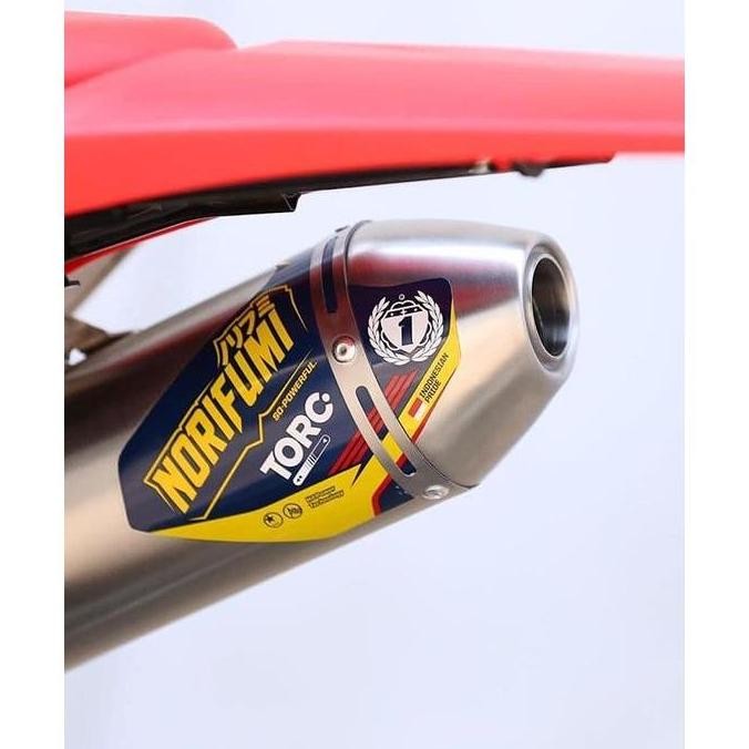 Ready !!! Knalpot Ori Norifumi TORC CRF 150 L Stainless - Honda CRF150L