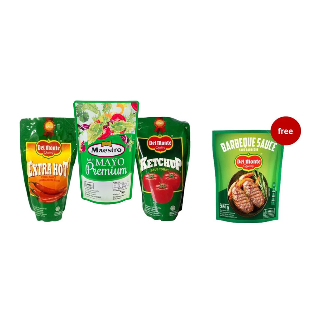 

Paket Resto Free Delmonte Saus Barbeque 250 gr