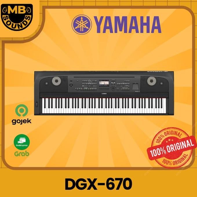 New  YAMAHA DGX 670 / DGX670 / DGX-670 KEYBOARD YAMAHA ORIGINAL
