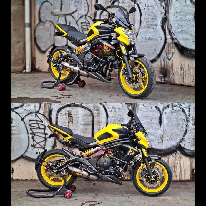 Crashbar Crash Bar Frame Slider Agna Kawasaki Er6N Er6 Original Dan Terpercaya