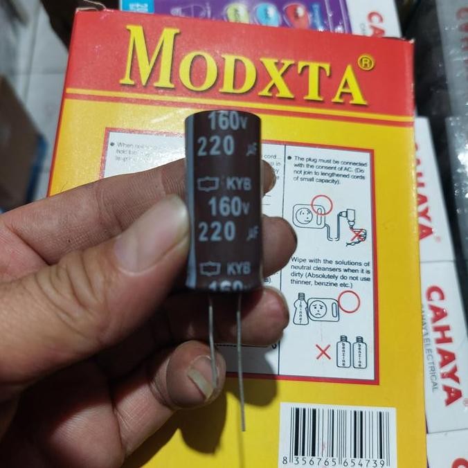 ELKO ELCO 220UF 160V 220 UF 160 V VOLT 220UF160V TV PSU