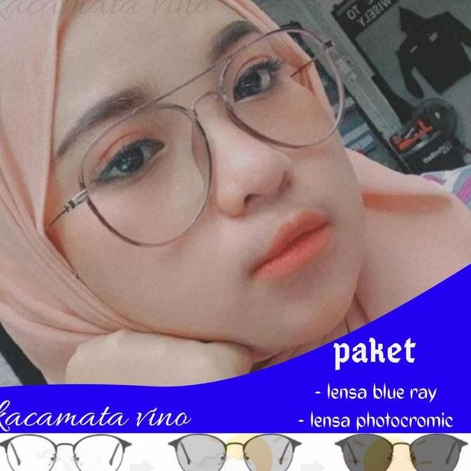 kacamata minus anti radiasi aviator 2191