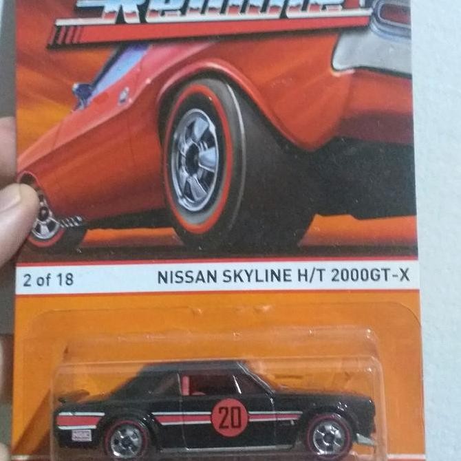 HOT WHEELS REDLINE NISSAN SKYLINE HAKO