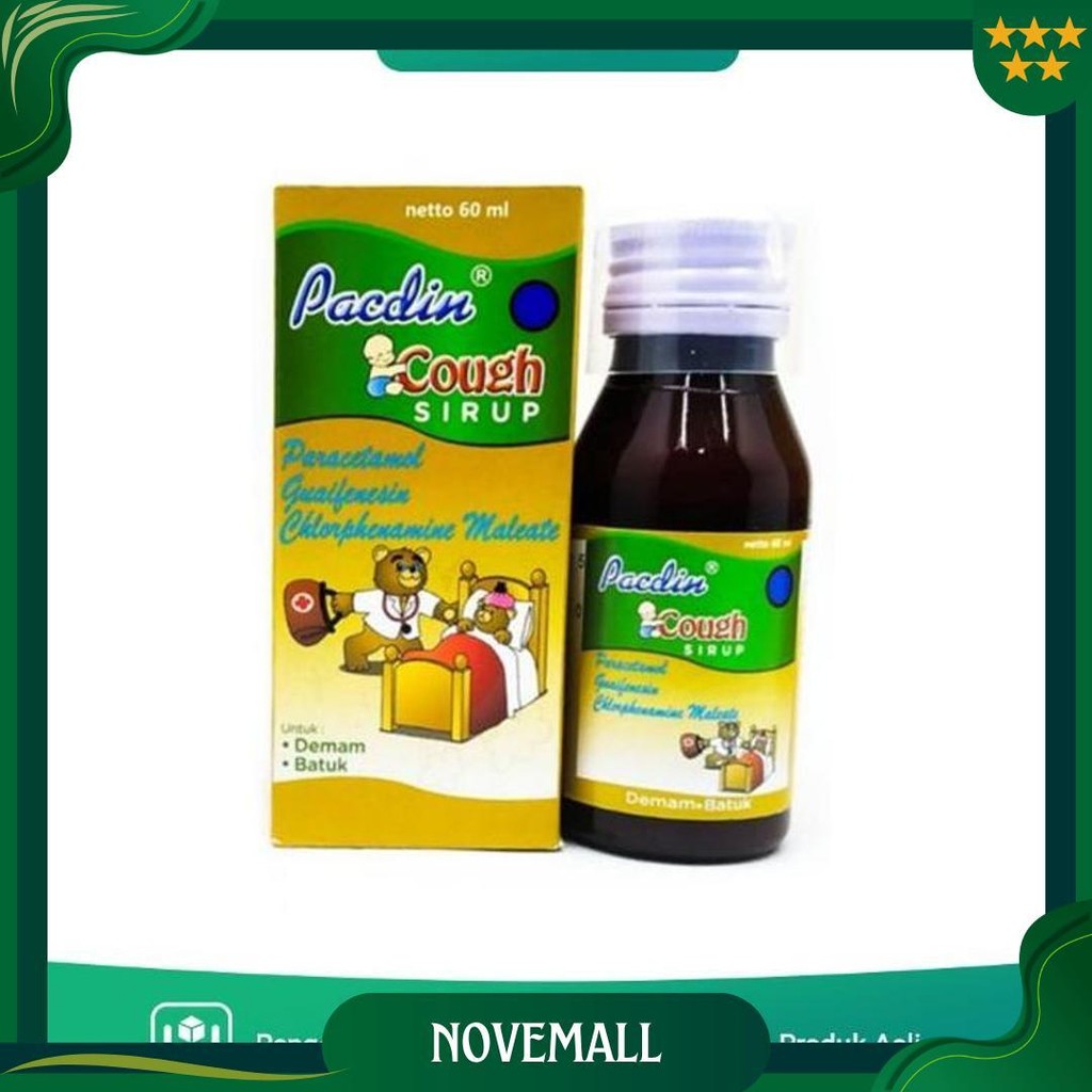 

Pacdin Cough Syrup 60Ml Cod
