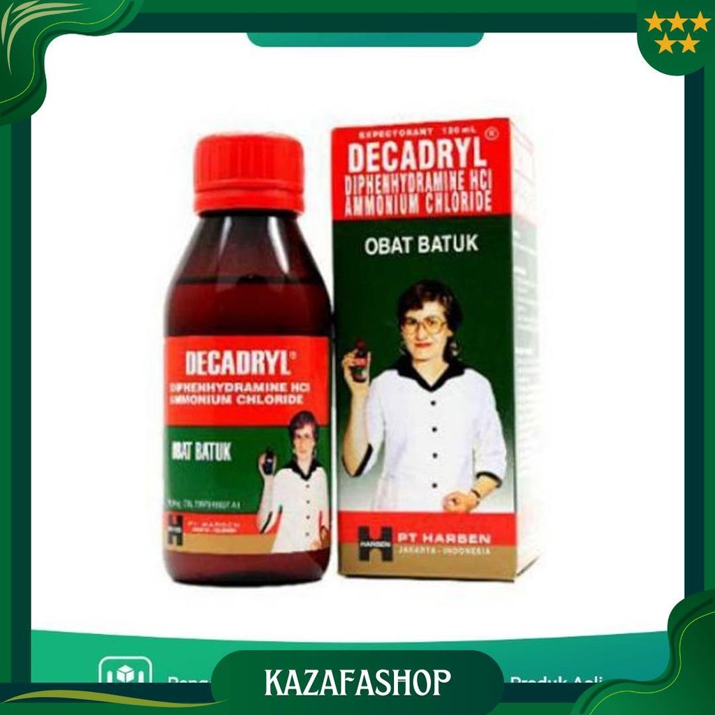 

Decadryl Syrup 120Ml Ori