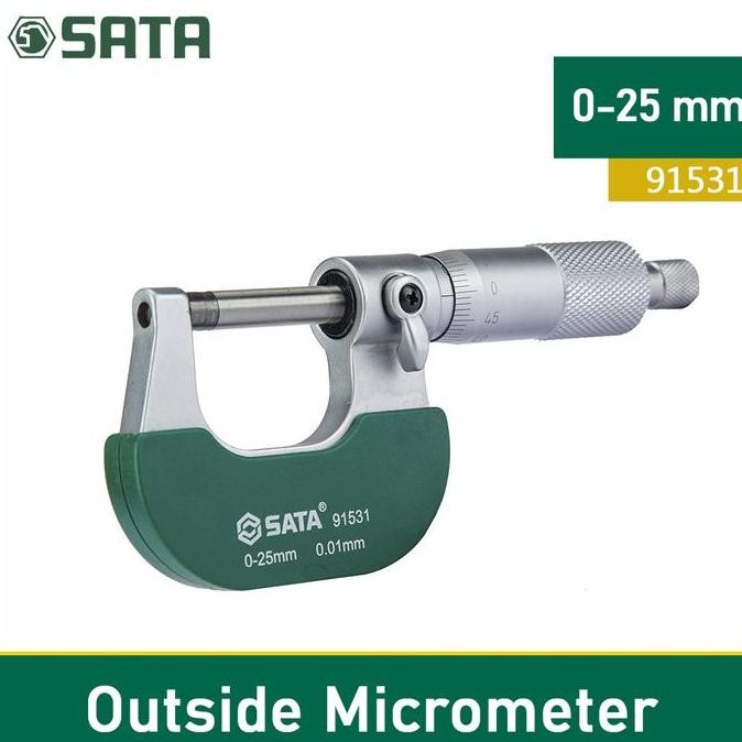 

JANGKA SORONG 91531 OUTSIDE MIRCOMETER 0-25MM SATA