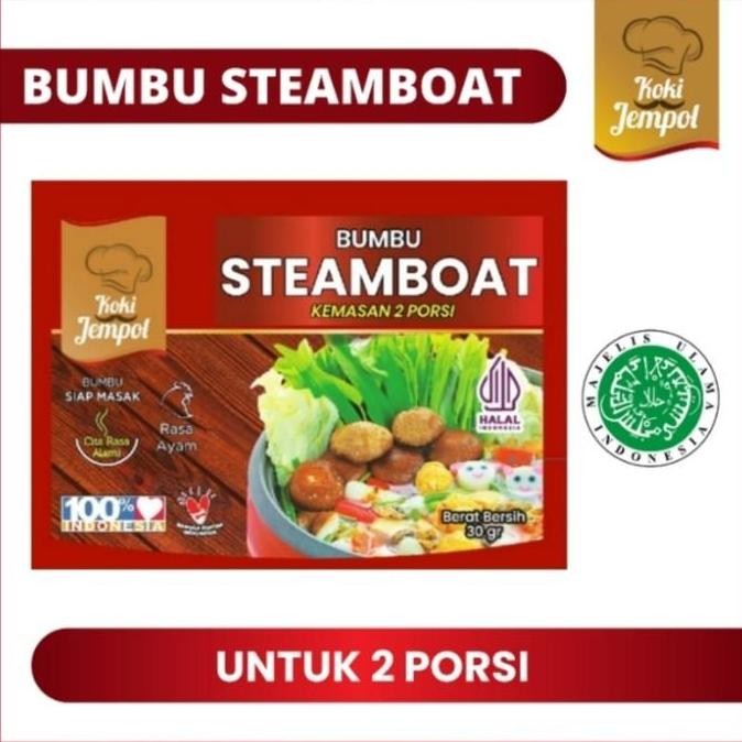 

Bumbu Steamboat Kaldu Ayam Koki Jempol (2 porsi) 100
