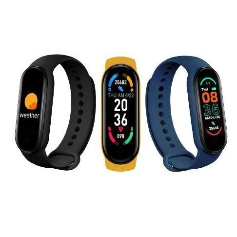 Strap Xiaomi Mi Band 6 5 4 3 Tali Pengganti Xiaomi Mi Band 6 5 Polos