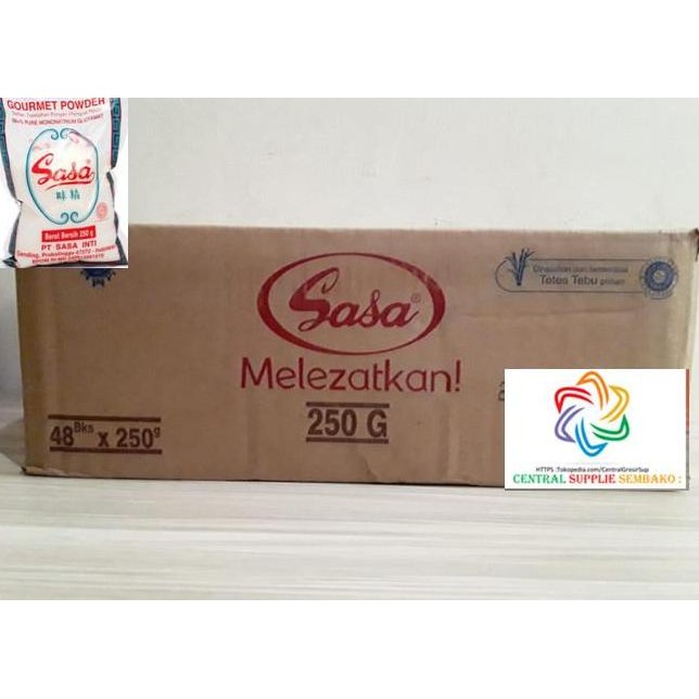 

Sasa Penyedap Rasa [250 gram /48 bungkus / 1 karton ]