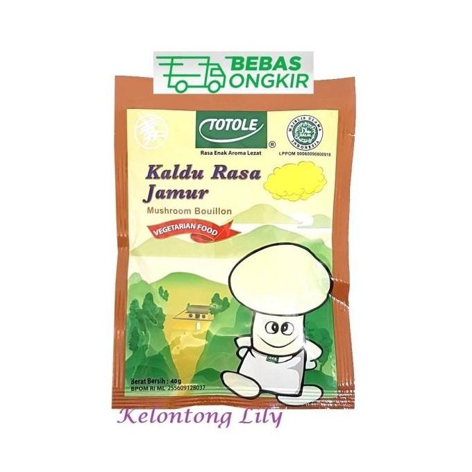 

Kaldu Jamur Totole 40 gr