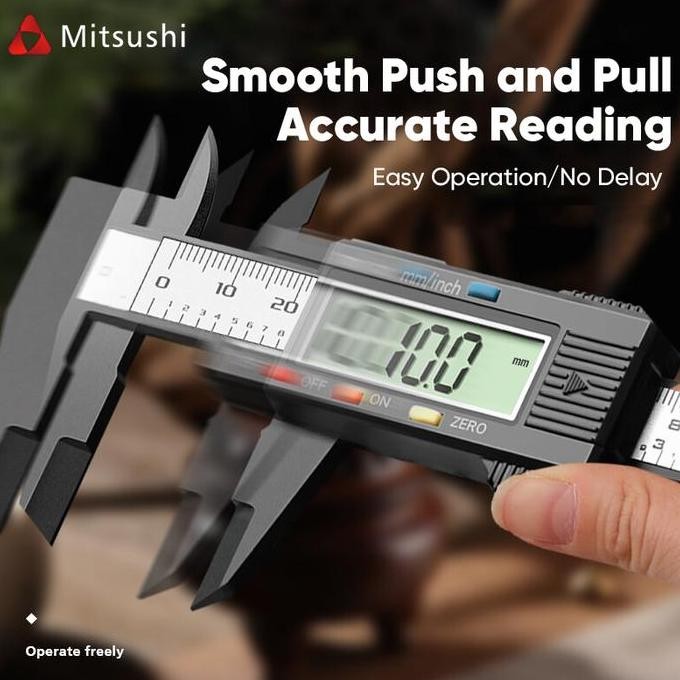 Mitsushi Jangka sorong manual/Jangka Sorong Digital Vernier Caliper Jangka sorong Jangka sorong stai