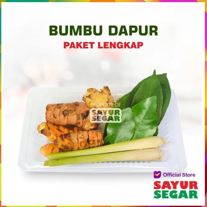 

BUMBU DAPUR PAKET LENGKAP / SAYUR SEGAR DEPOK