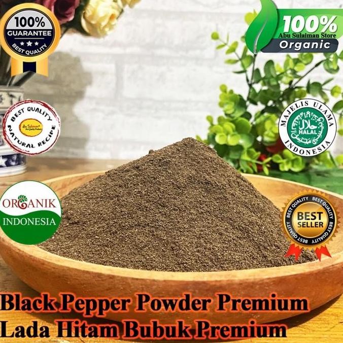 

Lada Hitam Bubuk Murni 500 gram / Pure Black Pepper Powder 500 gr