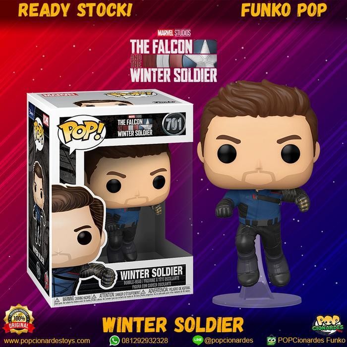 Funko Pop Marvel - The Falcon And Winter - The Winter Soldier #701