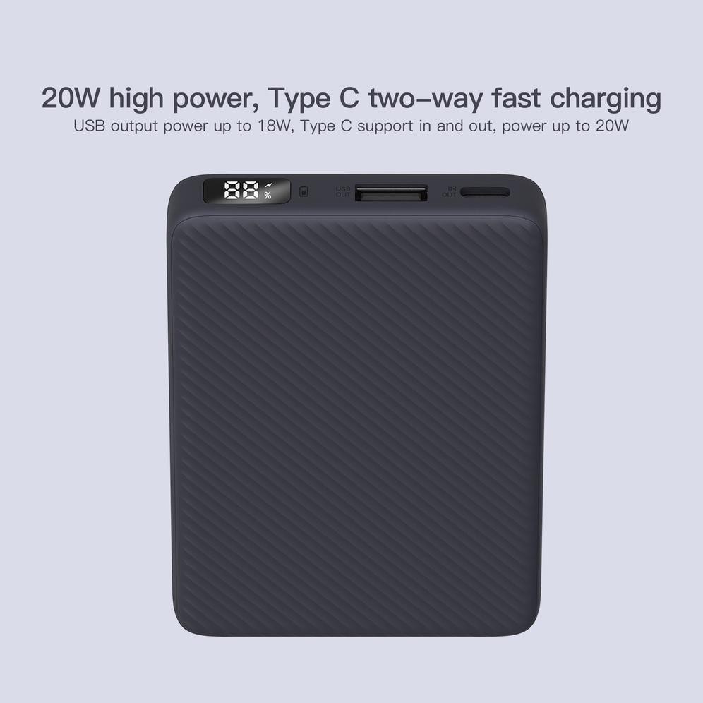 Kiip E48 Power Bank Fast Charging 20W Quick Charge Type C Pd