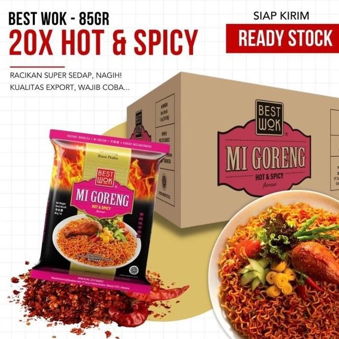 

Mie Best Wok / BestWok - Kartonan (isi 20 PCS) Halal