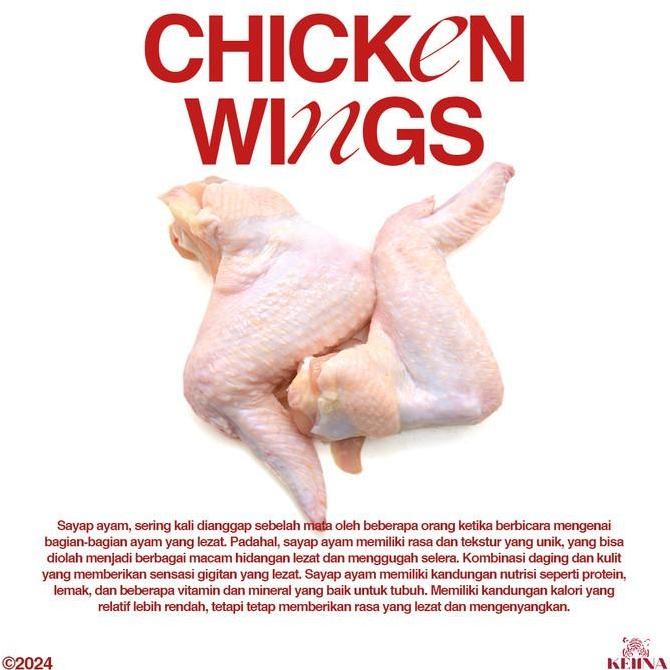

Sayap Ayam Chicken Wings Fresh Frozen