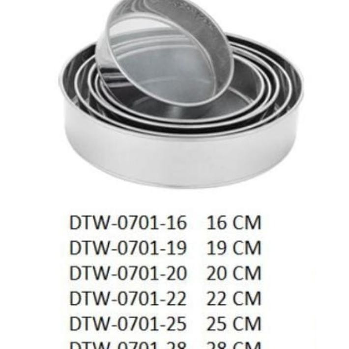 Alat Saring Penyaring Strainer Ayakan Saringan Ayakkan Tepung Gula Halus Stainless Steel Diameter 16