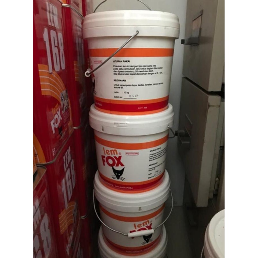 Promo LEM KAYU 10 Kg / LEM FOX EMBER / LEM PUTIH EMBER BERKUALIATAS COD