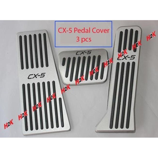 Foot Rest/Pedal CX-5 -Foot Racing CX5- Pedal Sport - Cover Pedal 3PCS