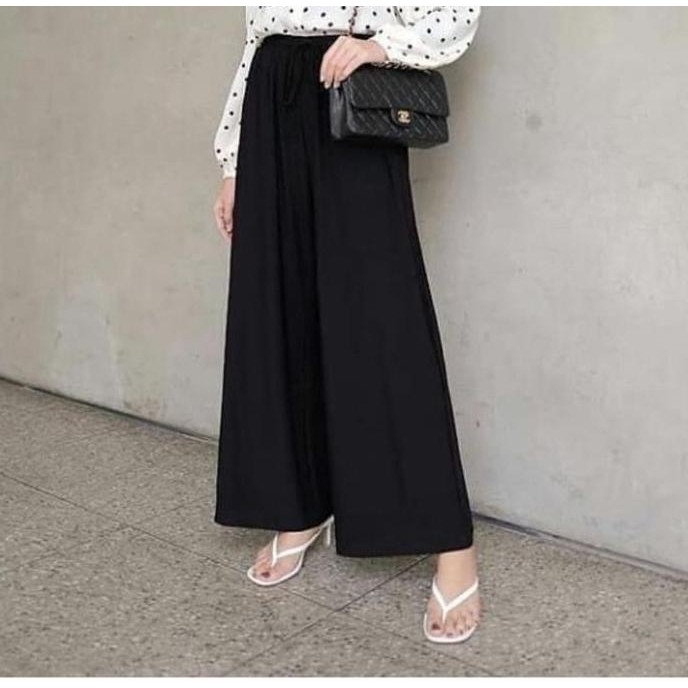 Df11 >> Kulot Ribon Pants / Celana Kulot Tali / Rayon Premium / Umbrella