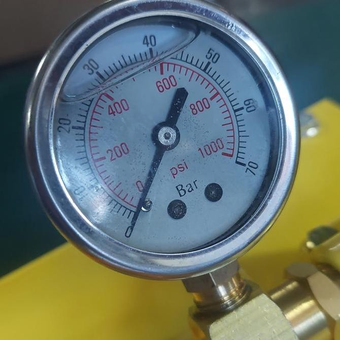 Testpump manual alat tes pipa tekan Fukushima
