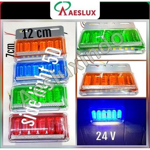 Side Light Led samping Truk 6D Variasi Truk