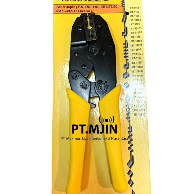 Tools Crimping HT-336C Rg58,Rg59, dan Rg6 Bagus Murah