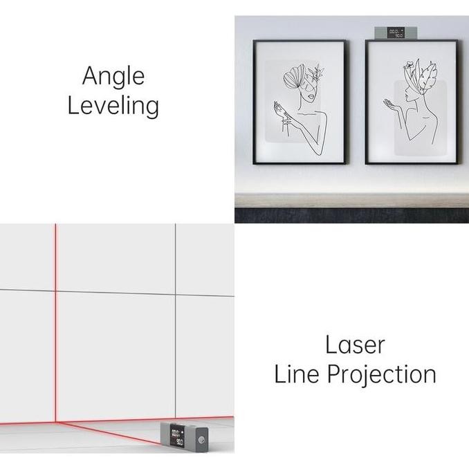 

Duka / Atuman LI1 Digital Protractor 360 Dual Laser | Penggaris Sudut Presisi Plus&Plus / Plus&Minus