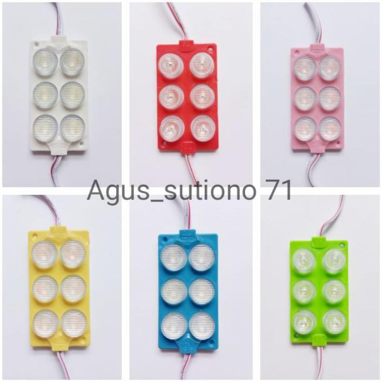 Baru Lampu Led 6 Mata Jumbo 6W Lampu Kolong Lampu Truk Lampu Mobil Lampu Variasi Lampu Hias