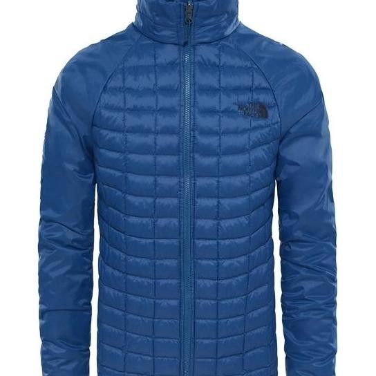 INSTAN JAKET HIKING WINTER THE NORTH FACE THERMOBALL ECO MENS BLUE LARIS